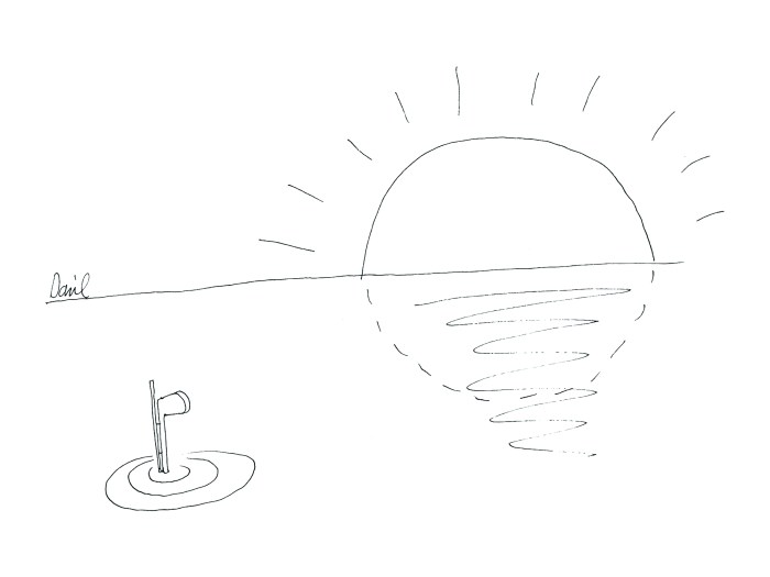 Periscope cartoon by Dan Rattiner